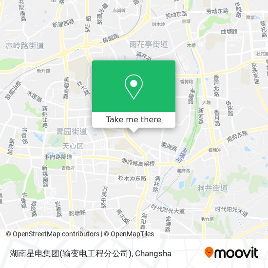 湖南星电集团(输变电工程分公司) map
