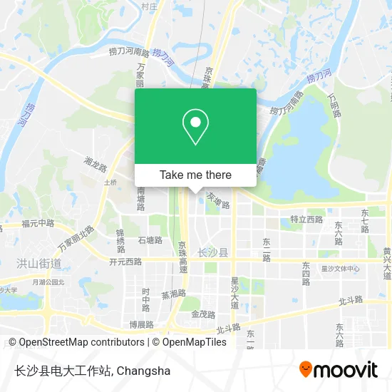 长沙县电大工作站 map