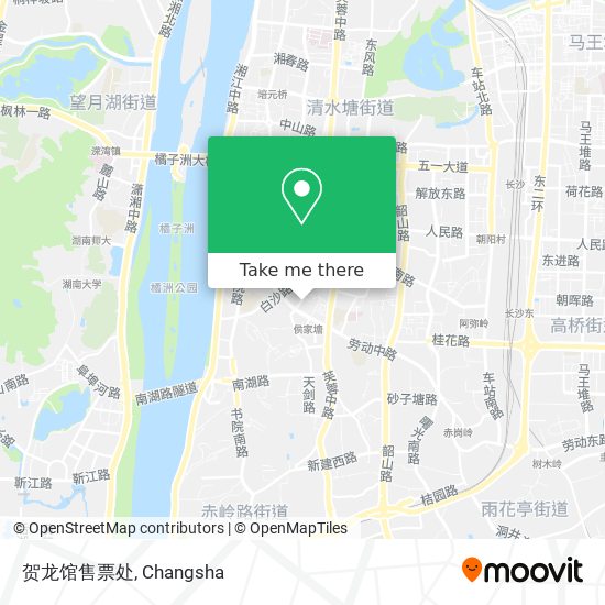 贺龙馆售票处 map