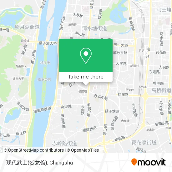 现代武士(贺龙馆) map