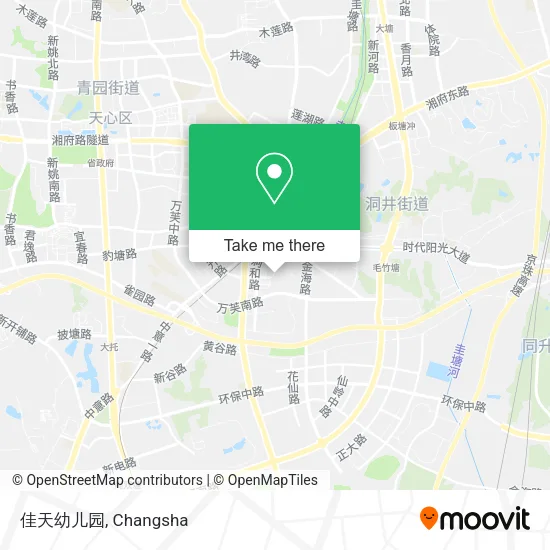 佳天幼儿园 map