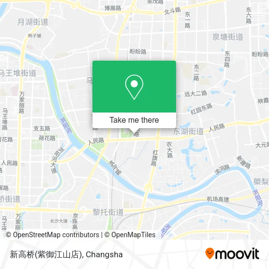 新高桥(紫御江山店) map