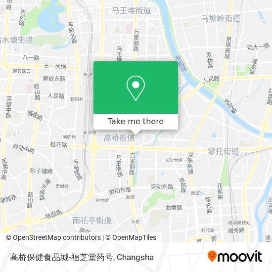 高桥保健食品城-福芝堂药号 map