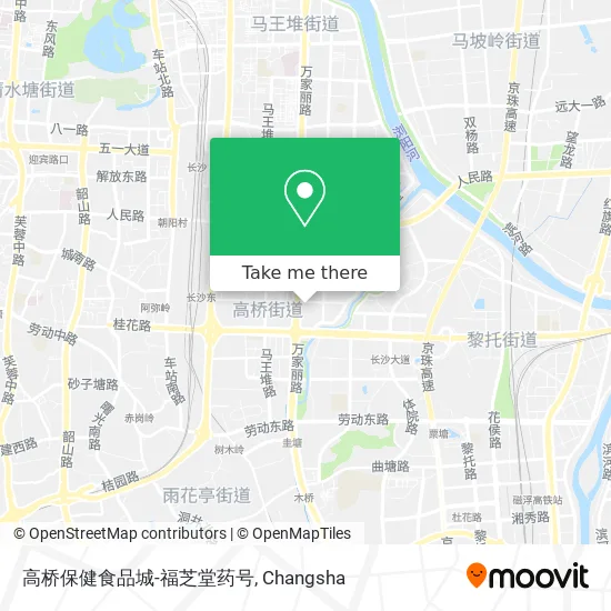 高桥保健食品城-福芝堂药号 map
