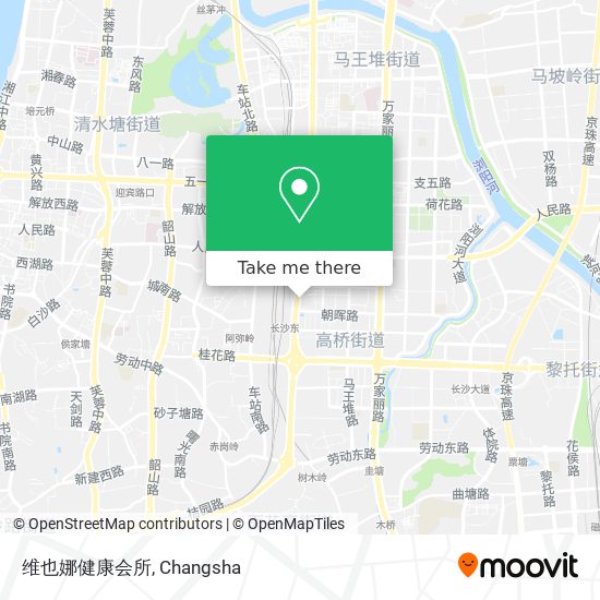 维也娜健康会所 map
