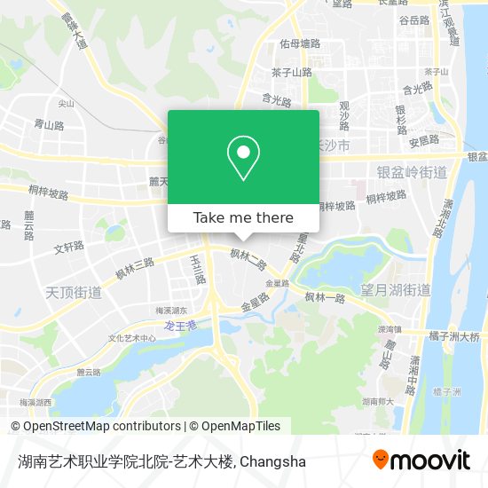 湖南艺术职业学院北院-艺术大楼 map