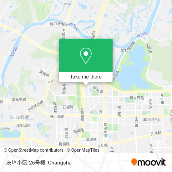 灰埠小区-26号楼 map