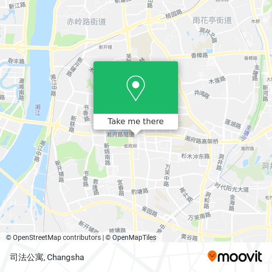 司法公寓 map