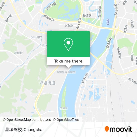星城驾校 map