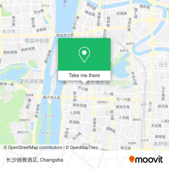 长沙德雅酒店 map