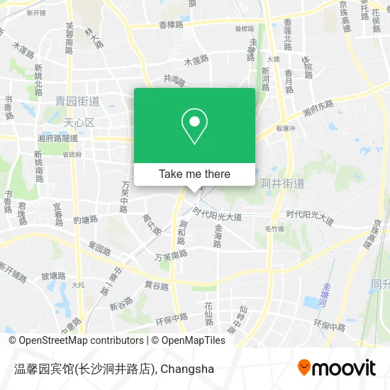 温馨园宾馆(长沙洞井路店) map