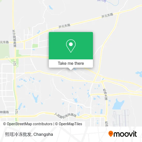 熙瑶冷冻批发 map