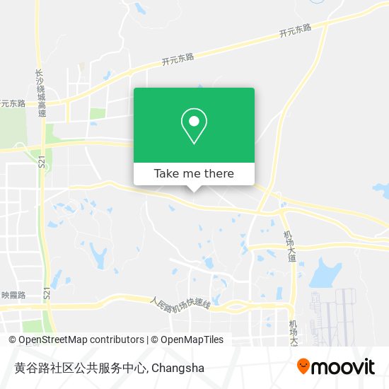 黄谷路社区公共服务中心 map