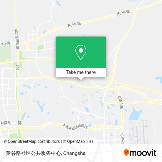 黄谷路社区公共服务中心 map
