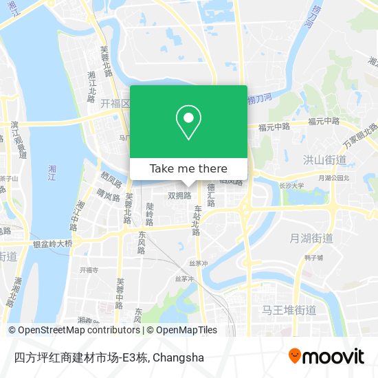 四方坪红商建材市场-E3栋 map