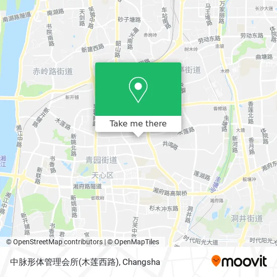中脉形体管理会所(木莲西路) map