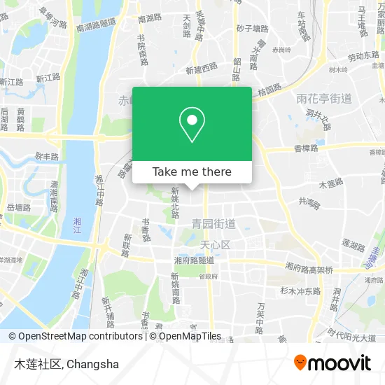 木莲社区 map