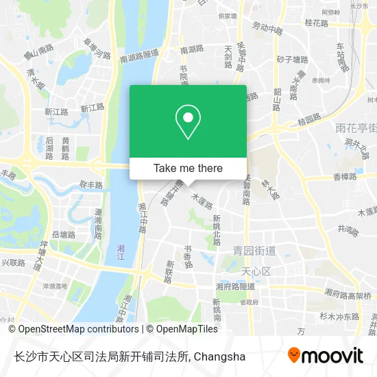 长沙市天心区司法局新开铺司法所 map
