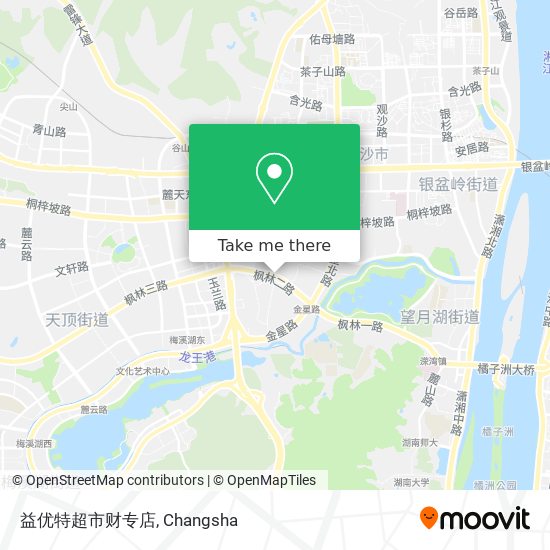 益优特超市财专店 map