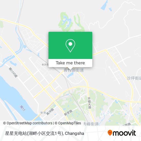 星星充电站(湖畔小区交流1号) map