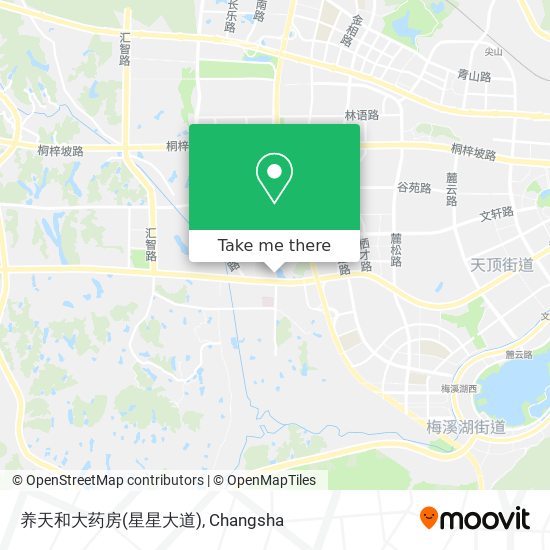 养天和大药房(星星大道) map