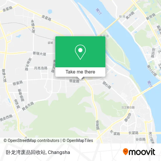 卧龙湾废品回收站 map