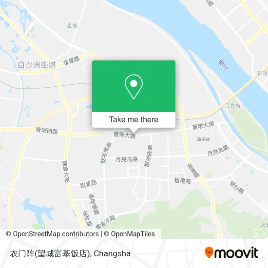 农门阵(望城富基饭店) map