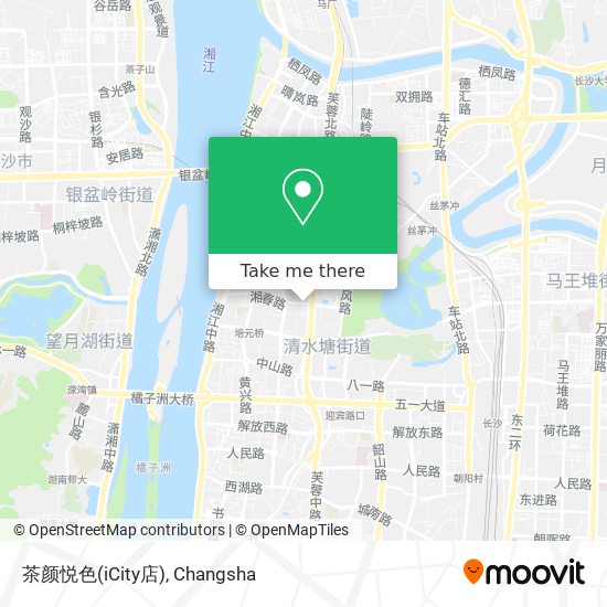 茶颜悦色(iCity店) map