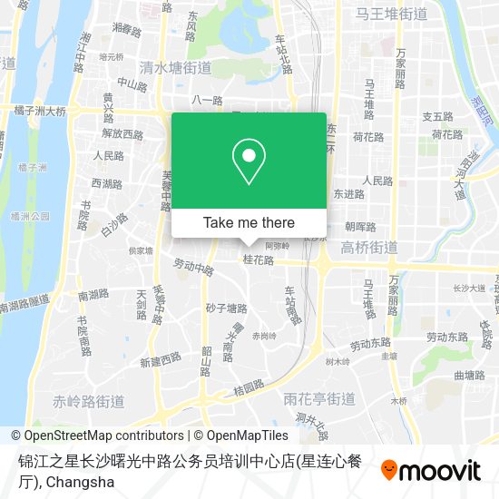 锦江之星长沙曙光中路公务员培训中心店(星连心餐厅) map