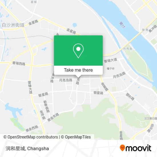 润和星城 map