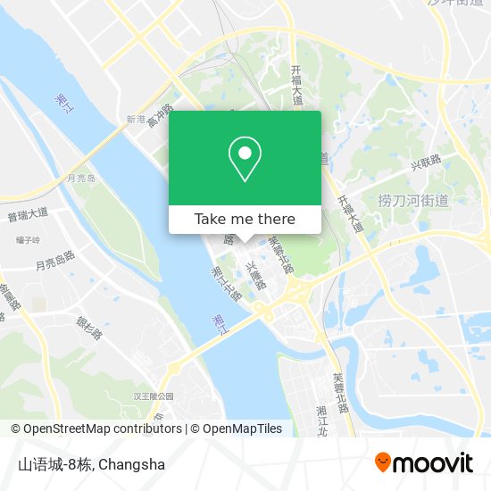 山语城-8栋 map