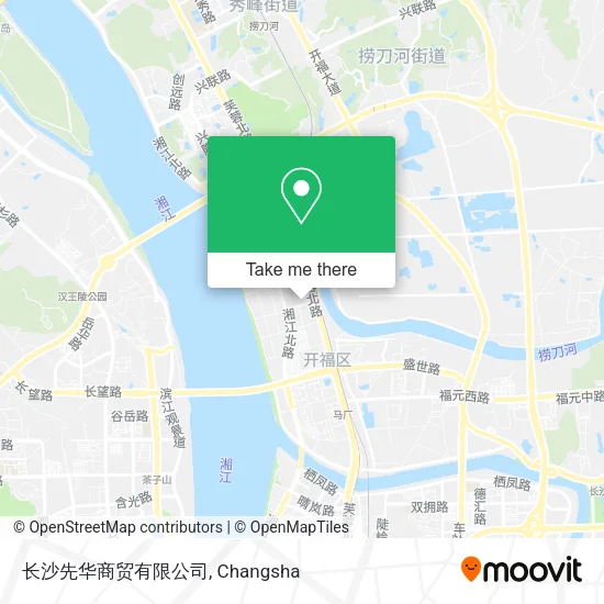 长沙先华商贸有限公司 map