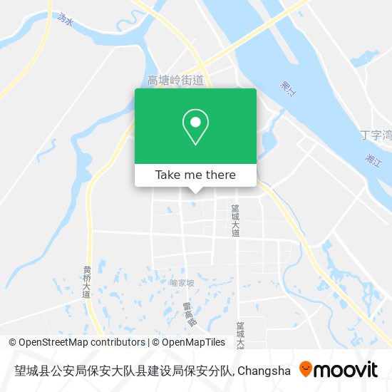 望城县公安局保安大队县建设局保安分队 map