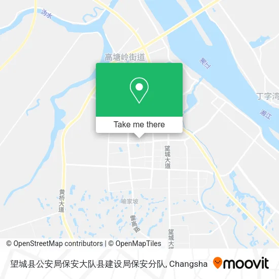 望城县公安局保安大队县建设局保安分队 map