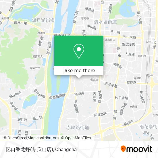 忆口香龙虾(冬瓜山店) map