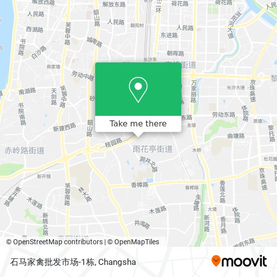 石马家禽批发市场-1栋 map