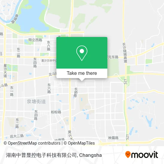 湖南中普显控电子科技有限公司 map