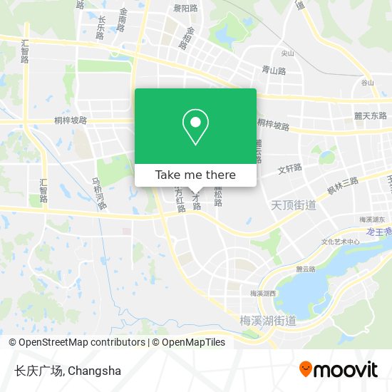 长庆广场 map