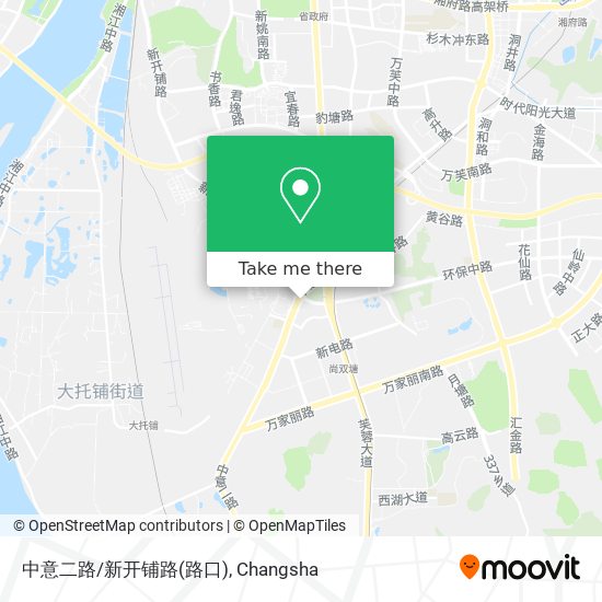 中意二路/新开铺路(路口) map