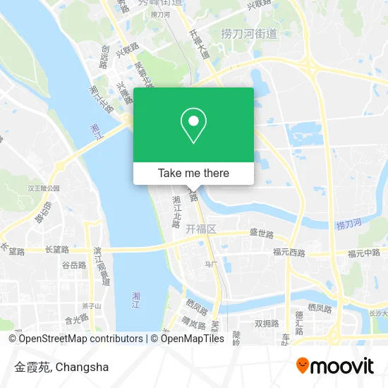 金霞苑 map