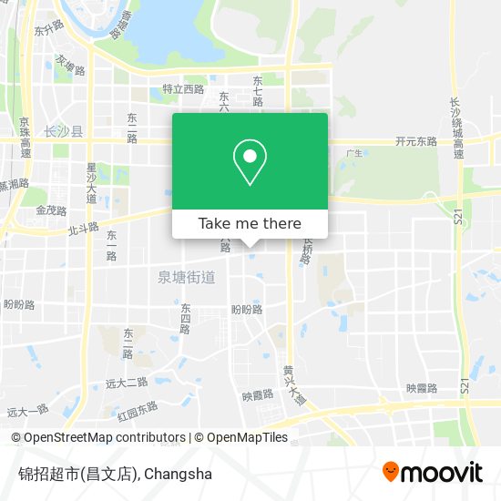 锦招超市(昌文店) map
