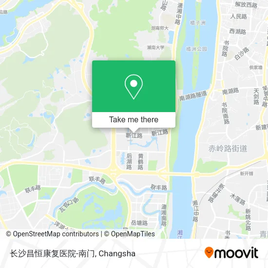 长沙昌恒康复医院-南门 map