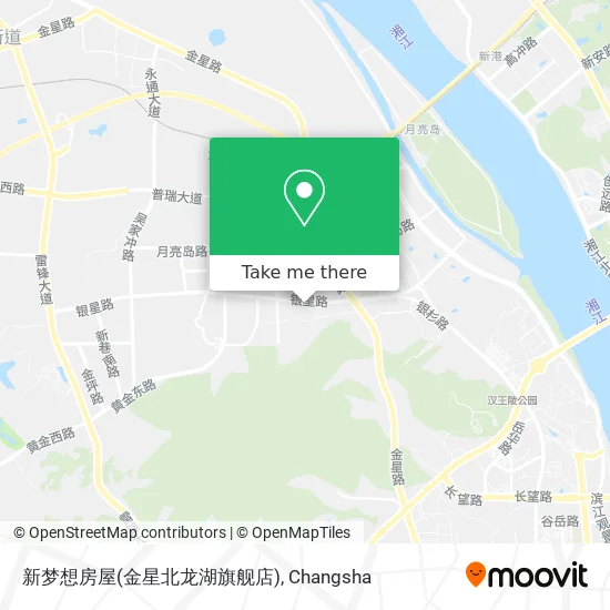 新梦想房屋(金星北龙湖旗舰店) map