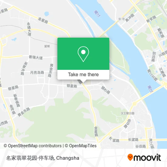 名家翡翠花园-停车场 map