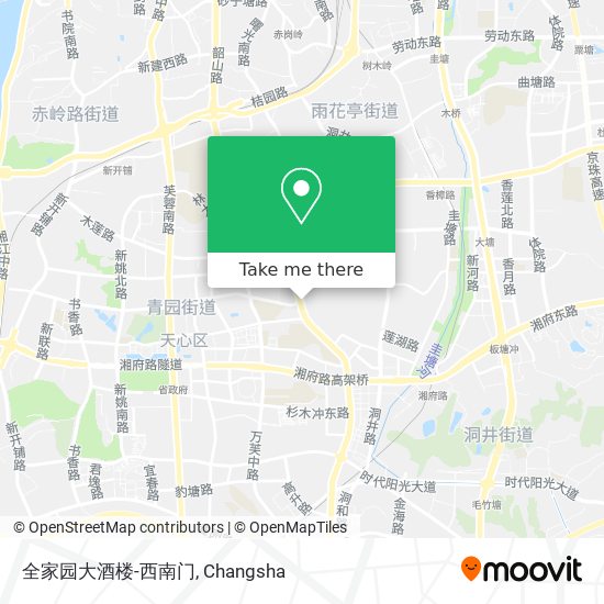 全家园大酒楼-西南门 map
