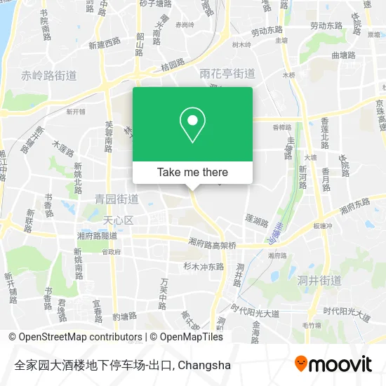 全家园大酒楼地下停车场-出口 map