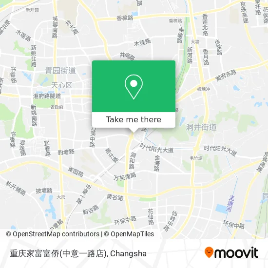 重庆家富富侨(中意一路店) map