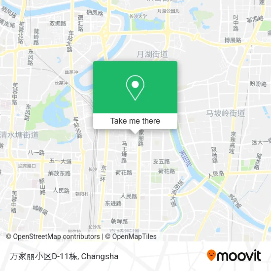 万家丽小区D-11栋 map
