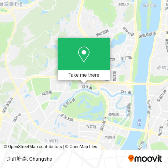 龙迴塘路 map