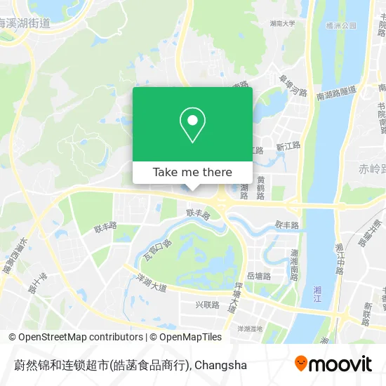 蔚然锦和连锁超市(皓菡食品商行) map